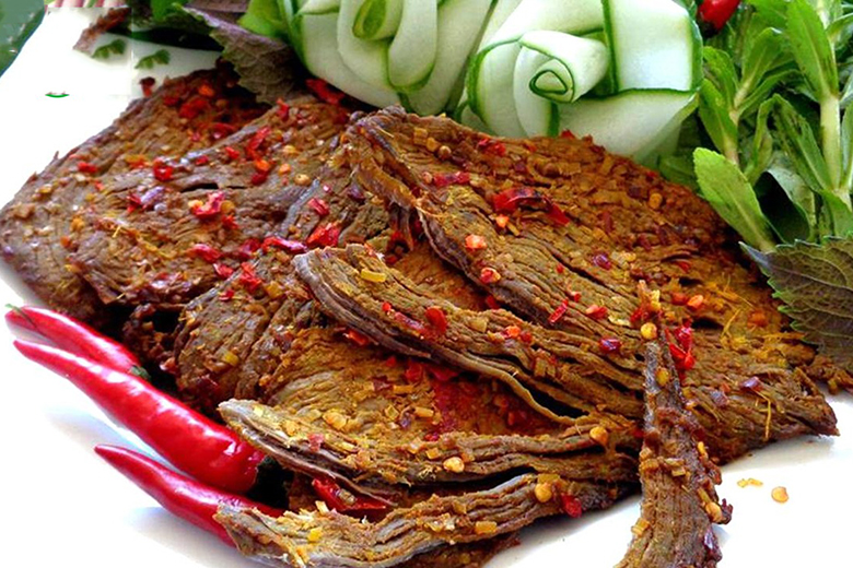 Cách làm thịt bò khô thành phẩm